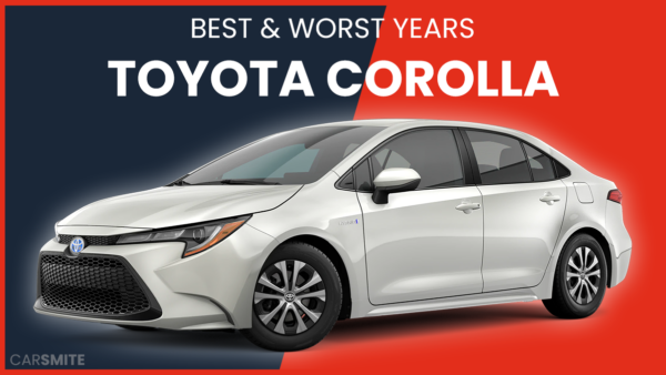 The Best and Worst Years For Toyota Corolla